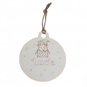 Bola de Navidad Madera...