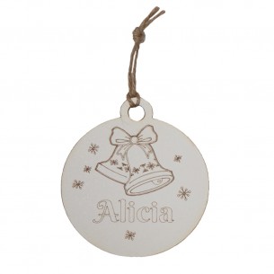 Bola de Navidad Madera...