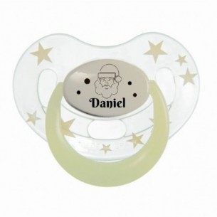 Chupete Santa Claus Morado 2