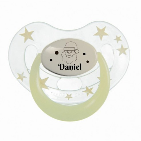 Chupete Santa Claus Luminiscente