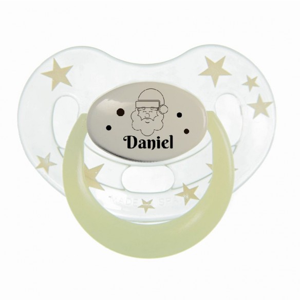 Chupete Santa Claus Luminiscente