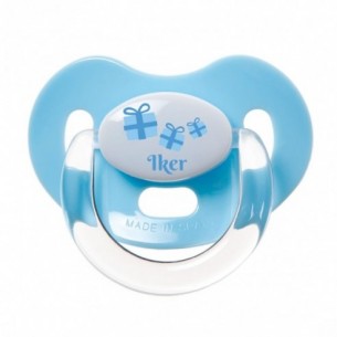 Chupete Regalos Azul Azul