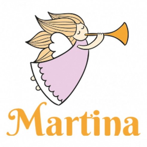 Frase Ángel Anunciador Azul