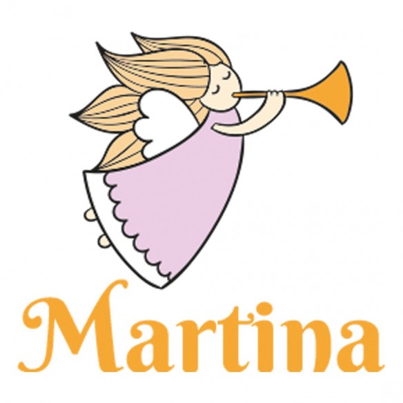 Frase Ángel Anunciador Azul