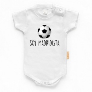 Body SOY MADRIDISTA - Manga Corta