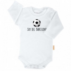 Body SOY DEL BARCELONA - Manga Larga