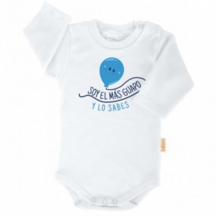 Body SOY EL MÁS GUAPO Y LO SABES - Manga Larga