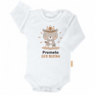 Body Prometo SER BUENA - Manga Larga