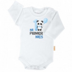 Body MI PRIMER MES - Azul - Manga Larga