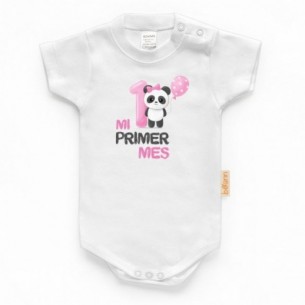 Body MI PRIMER MES - Rosa - Manga Corta
