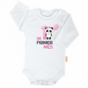 Body MI PRIMER MES - Rosa - Manga Corta 2