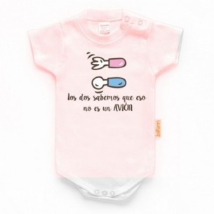 Body los dos sabemos que eso no es un AVIÓN - Manga Corta