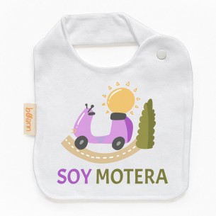 Babero SOY MOTERA