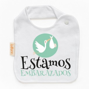 Babero Estamos EMBARAZADOS