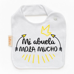 Babero Mi abuela MOLA MUCHO