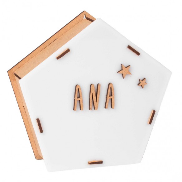 Mini Lamparita de Mesa Personalizable