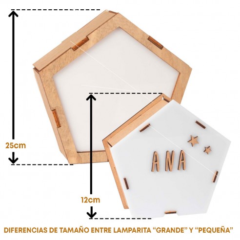 Mini Lamparita de Mesa Personalizable 05