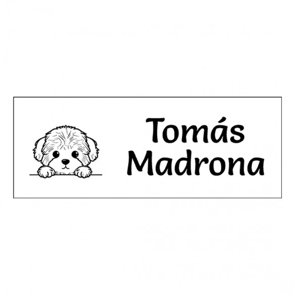 Diseño Sello Marcar Ropa - Perro