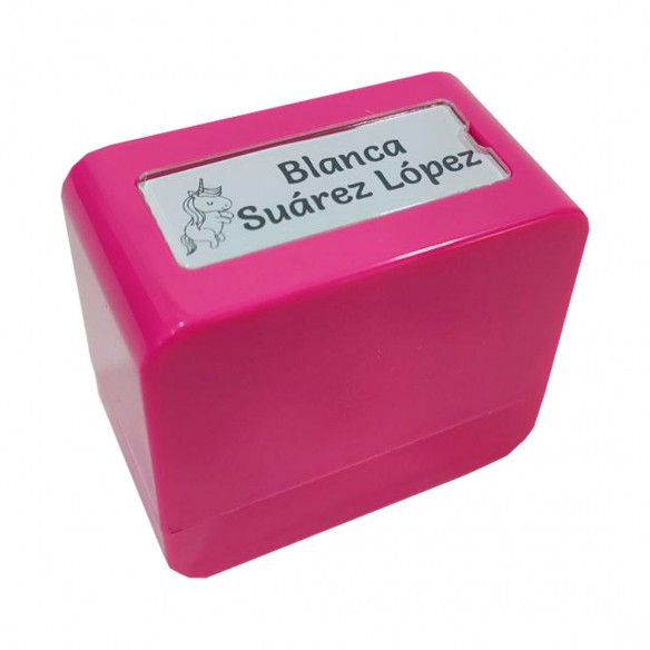 Sello para Marcar Ropa - Rosa