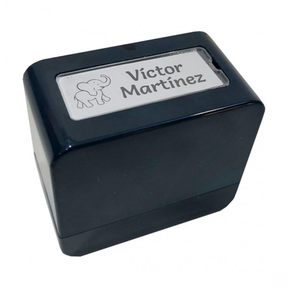 Sello para Marcar Ropa - Negro