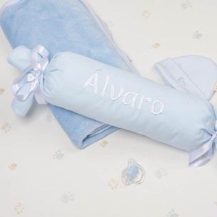 Cojín Antivuelco Azul para bebés 2