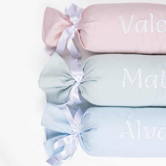 Cojín "Caramelo" Antivuelco - Azul