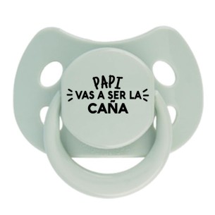 Chupete "Coco" con la frase "PAPI vas a ser la CAÑA" - Lima 2