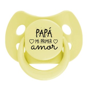 Chupete "Coco" con la frase "PAPÁ MI PRIMER amor" - Lima