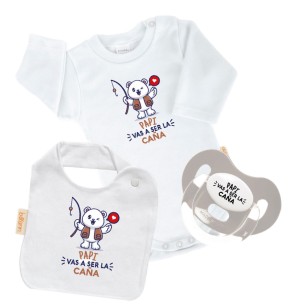 Pack día del Padre con la frase "PAPI vas a ser la CAÑA"