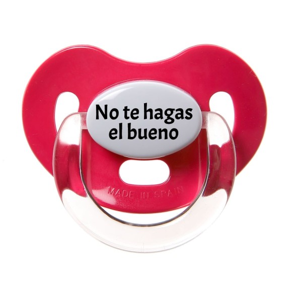 Chupete No te hagas el bueno Fucsia