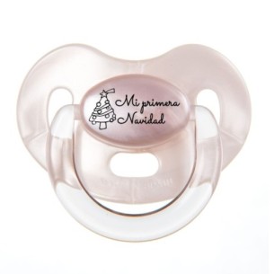 Chupete ?? Mi primera Navidad Perlado