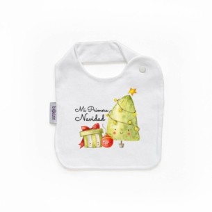 Babero "?? Mi primera Navidad"