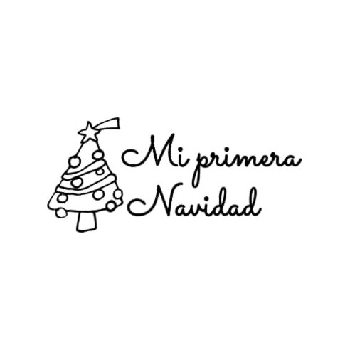 Frase ?? Mi primera Navidad