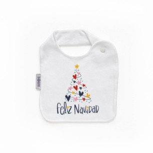 Babero "Feliz ?? Navidad"