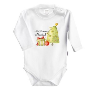 Body "?? Mi primera Navidad" Largo