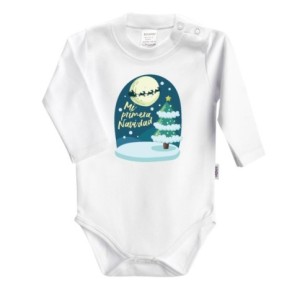 Body "Mi primera Navidad" Largo