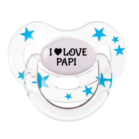 Chupete "I ❤ LOVE PAPI" – Un detalle especial para papá