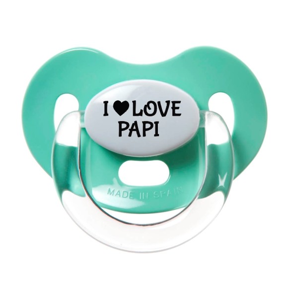 Chupete "I ❤ LOVE PAPI" – Un detalle especial para papá