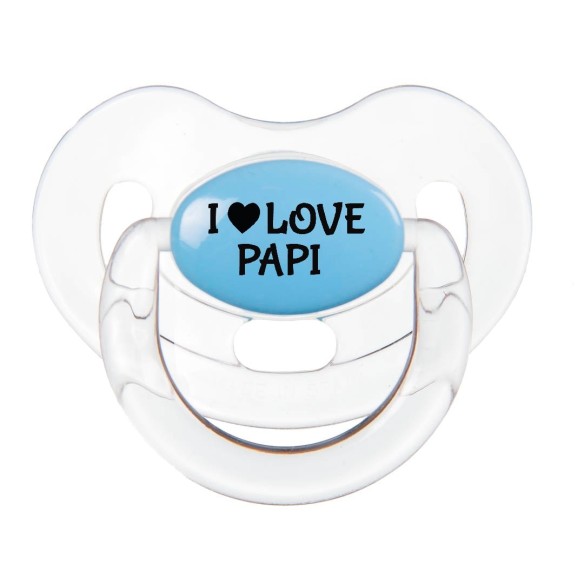 Chupete "I ❤ LOVE PAPI" – Un detalle especial para papá
