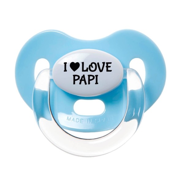Chupete "I ❤ LOVE PAPI" – Un detalle especial para papá