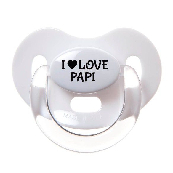Chupete "I ❤ LOVE PAPI" – Un detalle especial para papá