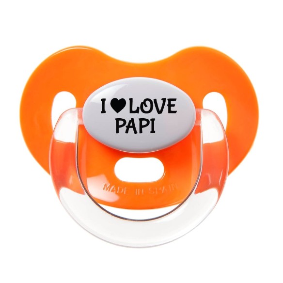 Chupete "I ❤ LOVE PAPI" – Un detalle especial para papá
