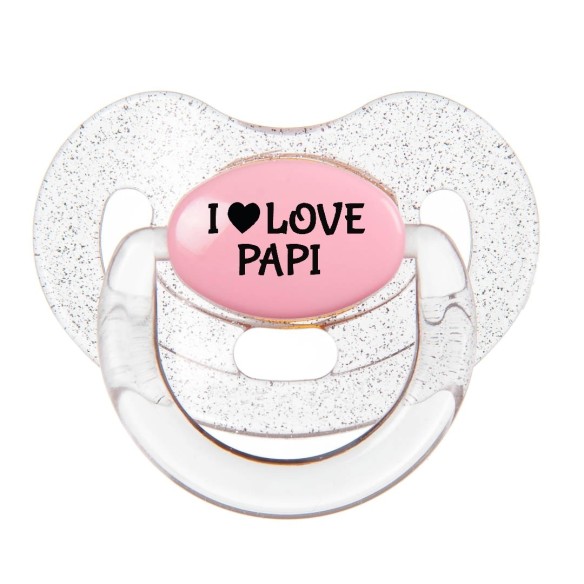 Chupete "I ❤ LOVE PAPI" – Un detalle especial para papá
