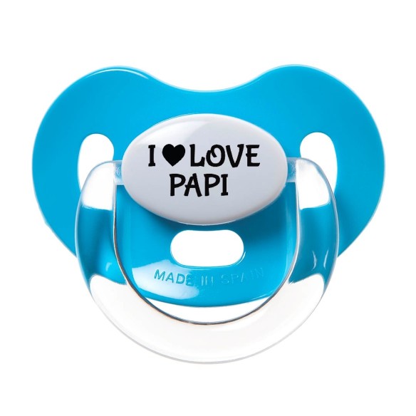 Chupete "I ❤ LOVE PAPI" – Un detalle especial para papá