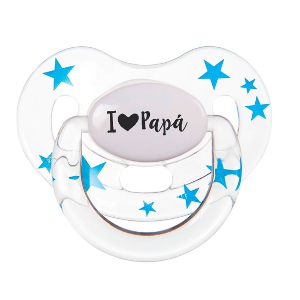 Chupete "I ❤ Papá" – El regalo perfecto para papá