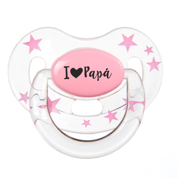 Chupete "I ❤ Papá" – El regalo perfecto para papá