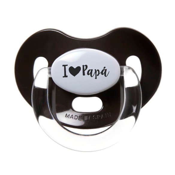 Chupete "I ❤ Papá" – El regalo perfecto para papá
