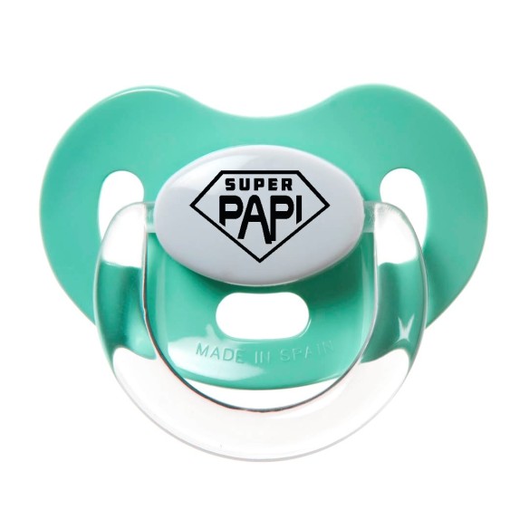 Chupete "SUPER PAPI" – Un chupete para héroes
