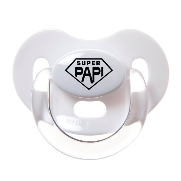 Chupete "SUPER PAPI" – Un chupete para héroes