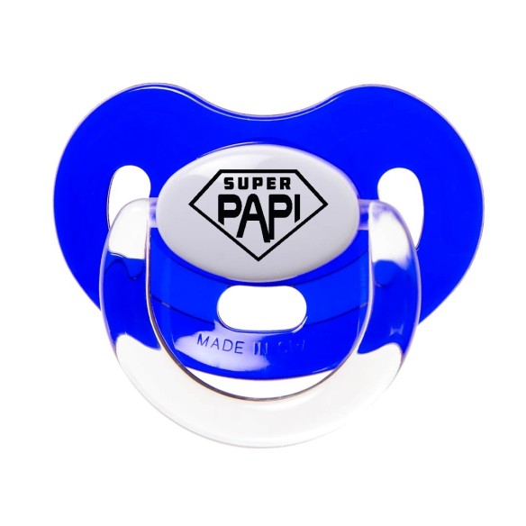 Chupete "SUPER PAPI" – Un chupete para héroes